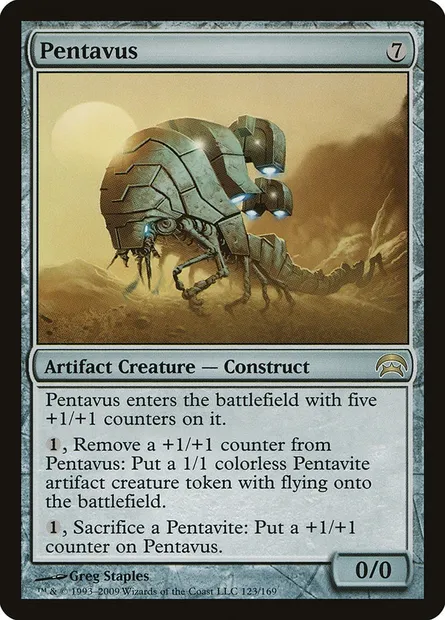 Pentavus, Magic card HOP 123 — Planechase set