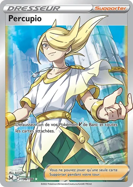 Percupio, carte Pokémon LOR 196 — extension Origine Perdue