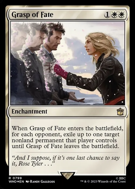 Grasp of Fate, Magic card WHO 799 — Doctor Who set