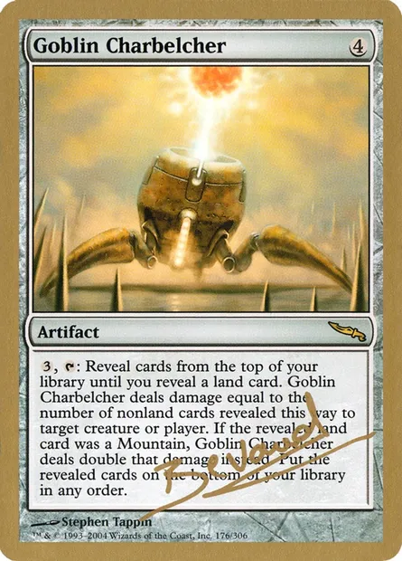 Goblin Charbelcher, Magic card WC04 mb176 — World Championship Decks 2004 set