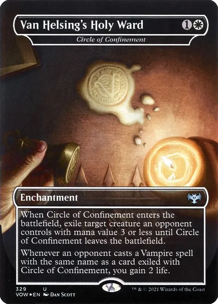 Circle of Confinement, Magic card VOW 329 — Innistrad: Crimson Vow set