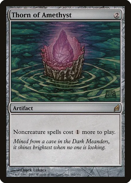 Thorn of Amethyst, Magic card LRW 262 — Lorwyn set