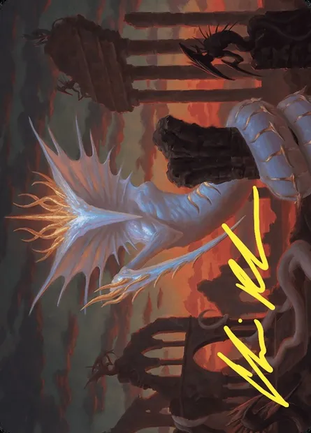 Sliver Gravemother // Sliver Gravemother, Magic card ACMM 73 — Commander Masters Art Series set