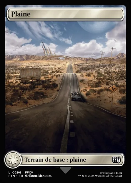 Plaine, carte Magic FIN 296 — extension Final Fantasy
