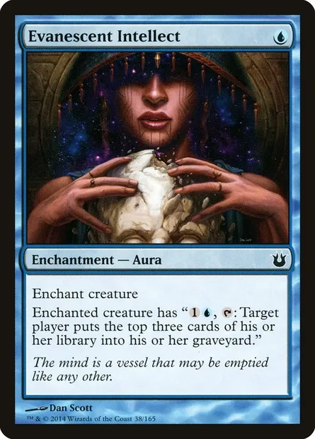 Evanescent Intellect, Magic card BNG 38 — Born of the Gods set