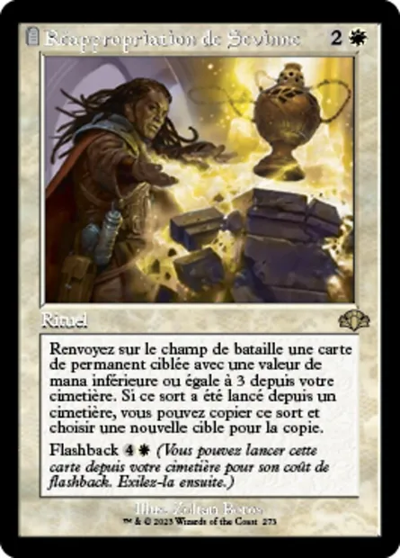 Réappropriation de Sevinne, carte Magic DMR 273 — extension Dominaria Remastered