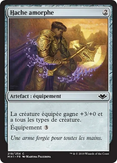 Hache amorphe, carte Magic MH1 219 — extension Horizons du Modern