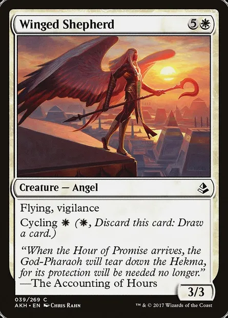 Winged Shepherd, Magic card AKH 39 — Amonkhet set