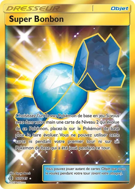 Super Bonbon, carte Pokémon GRI 165 — extension Gardiens Ascendants