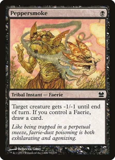 Peppersmoke, Magic card MMA 92 — Modern Masters set