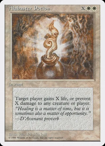 Alabaster Potion, Magic card ITP 1 — Introductory Two-Player Set set