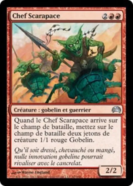 Chef Scarapace, carte Magic PC2 40 — extension Planechase 2012