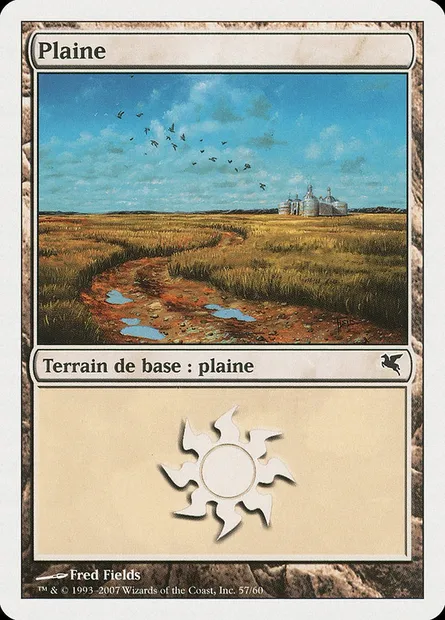 Plains, Magic card PSAL C57 — Salvat 2005 set