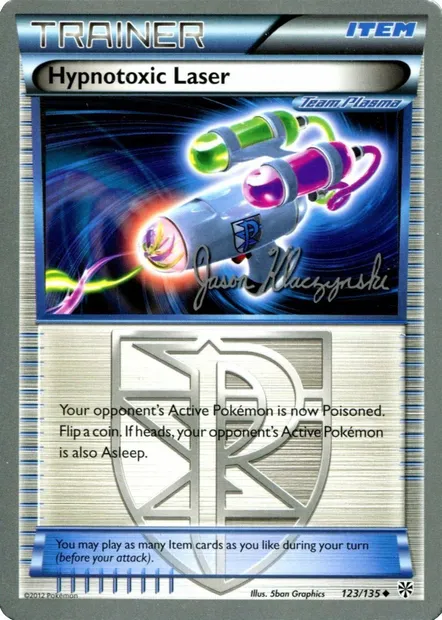 Hypnotoxic Laser, Pokémon card WCD13 123 — World Championship Decks 2013 set