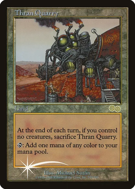 Thran Quarry, Magic card PSUS 1 — Junior Super Series set