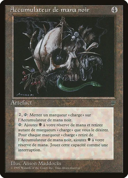 Black Mana Battery, Magic card REN 108 — Renaissance set