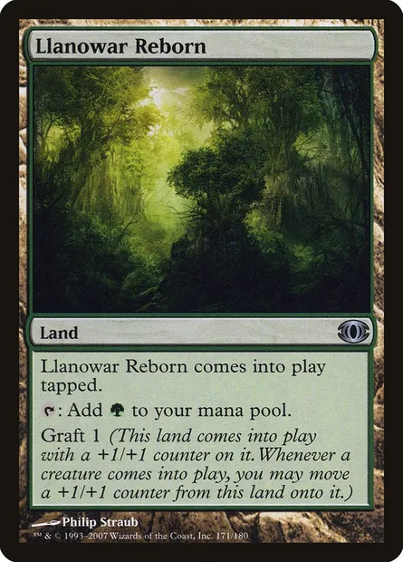 Llanowar Reborn, Magic card FUT 171 — Future Sight set