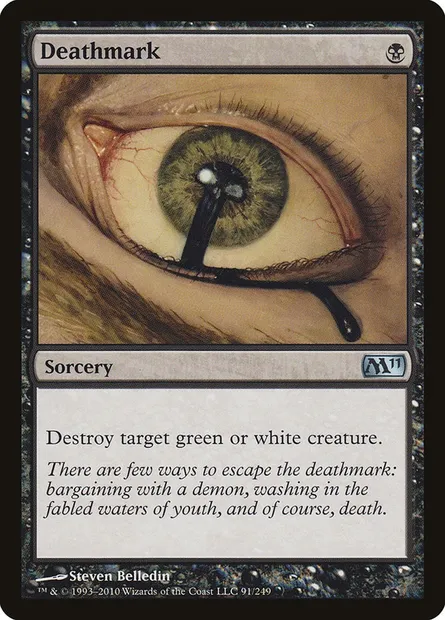 Deathmark, Magic card M11 91 — Magic 2011 set