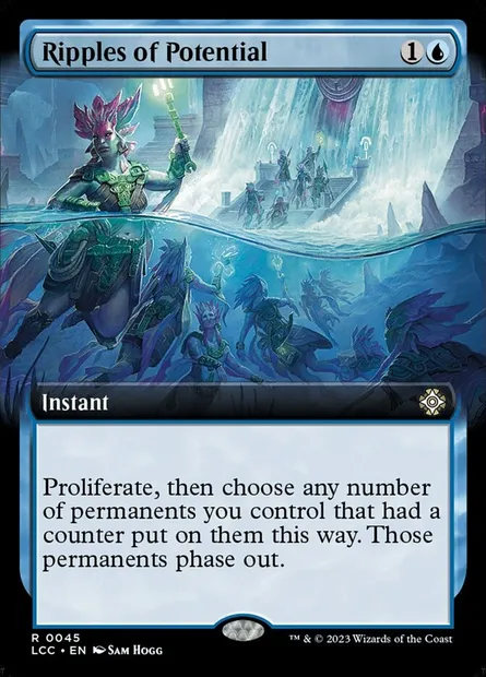 Ripples of Potential, Magic card LCC 45 — The Lost Caverns of Ixalan Commander set
