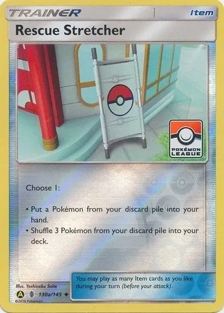 Civière, carte Pokémon LGP 130a — extension League Promos