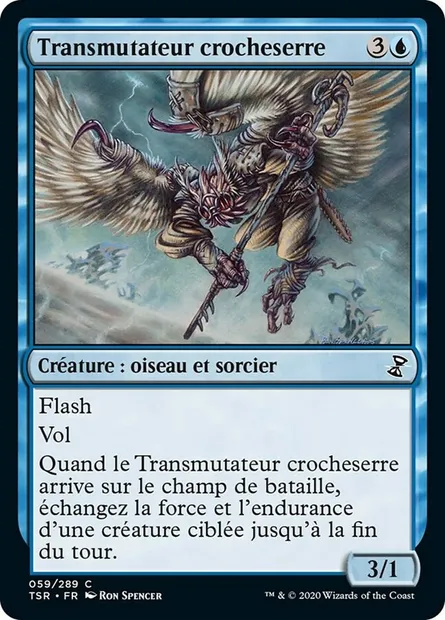 Transmutateur crocheserre, carte Magic TSR 59 — extension Spirale Temporelle Remastered