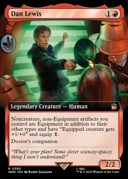 Dan Lewis, Magic card WHO 380 — Doctor Who set