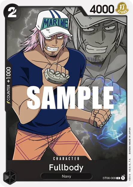 Fullbody, carte One Piece ST06-009 — extension Absolute Justice