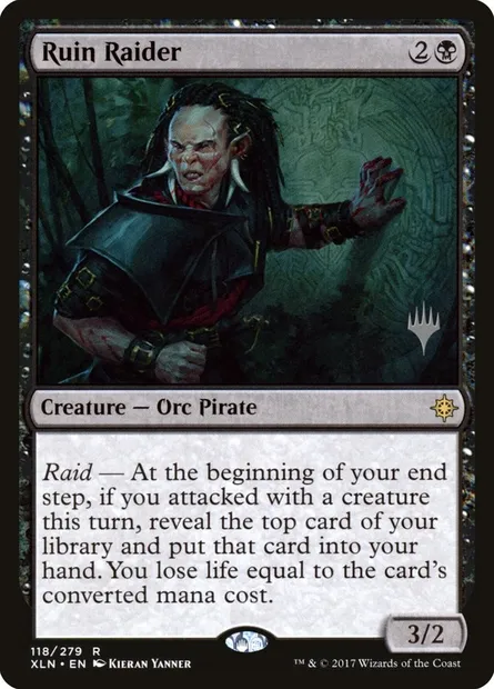 Pillarde de ruine, carte Magic PXLN 118p — extension Ixalan Promos