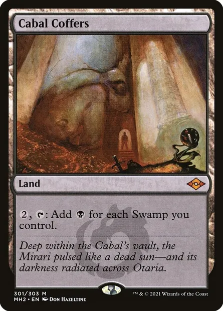 Cabal Coffers, Magic card MH2 301 — Modern Horizons 2 set