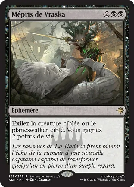 Mépris de Vraska, carte Magic XLN 129 — extension Ixalan