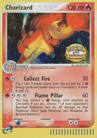 Charizard, Pokémon card LGP 100-2 — League Promos set