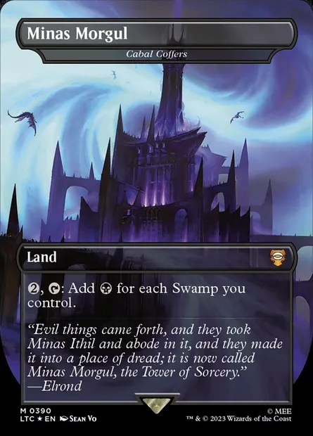 Cabal Coffers, Magic card LTC 390 — Tales of Middle-earth Commander set