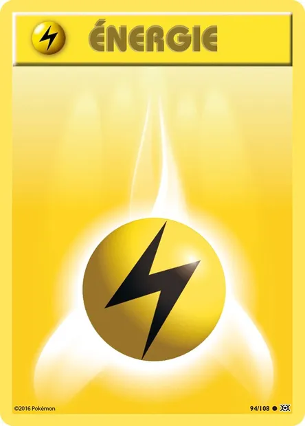 Énergie Electrik, carte Pokémon EVO 94 — extension Évolutions