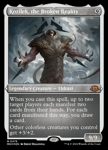 Kozilek, the Broken Reality, Magic card MH3 475 — Modern Horizons 3 set