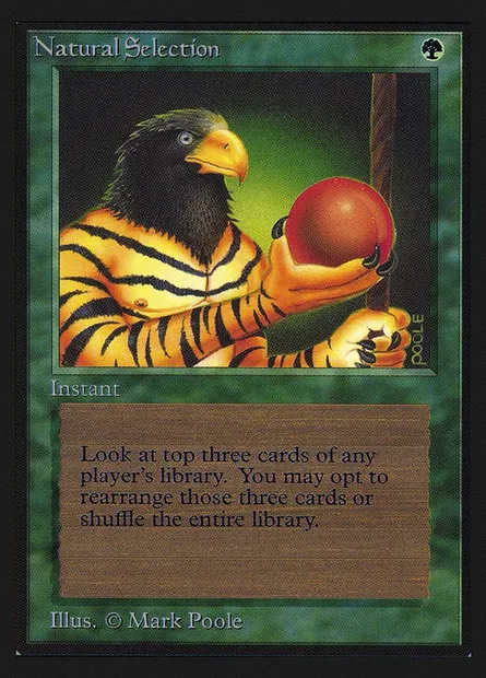 Natural Selection, Magic card CED 213 — Collectors' Edition set