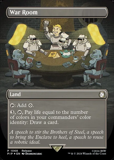 War Room, Magic card PIP 1068 — Fallout set