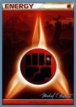 Fighting Energy, Pokémon card WCD10 ct314300 — World Championship Decks 2010 set