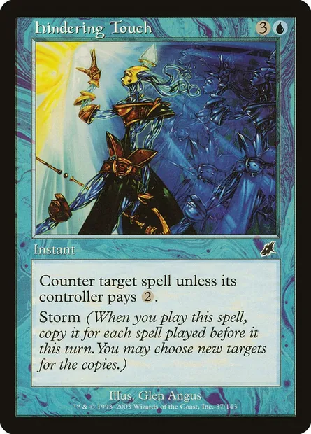 Hindering Touch, Magic card SCG 37 — Scourge set