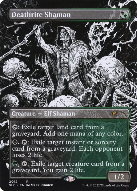 Deathrite Shaman, Magic card SLC 2012 — Secret Lair Countdown set