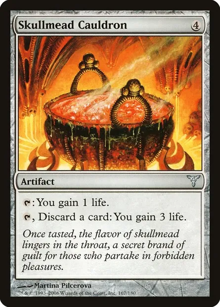 Skullmead Cauldron, Magic card DIS 167 — Dissension set