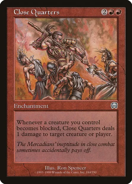 Proximité, carte Magic MMQ 184 — extension Masques de Mercadia