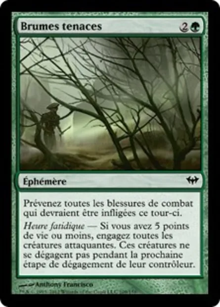 Brumes tenaces, carte Magic DKA 109 — extension Obscure Ascension