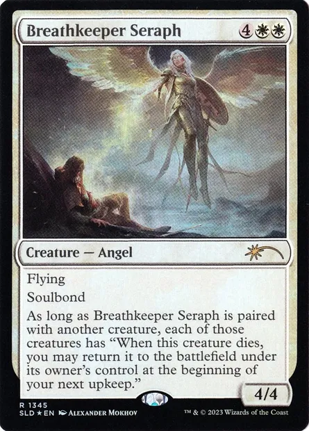Breathkeeper Seraph, Magic card SLD 1345 — Secret Lair Drop set