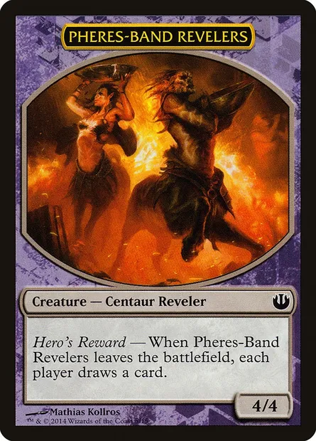 Pheres-Band Revelers, carte Magic TDAG 5 — extension Defeat a God