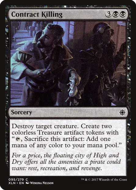 Contract Killing, Magic card XLN 95 — Ixalan set