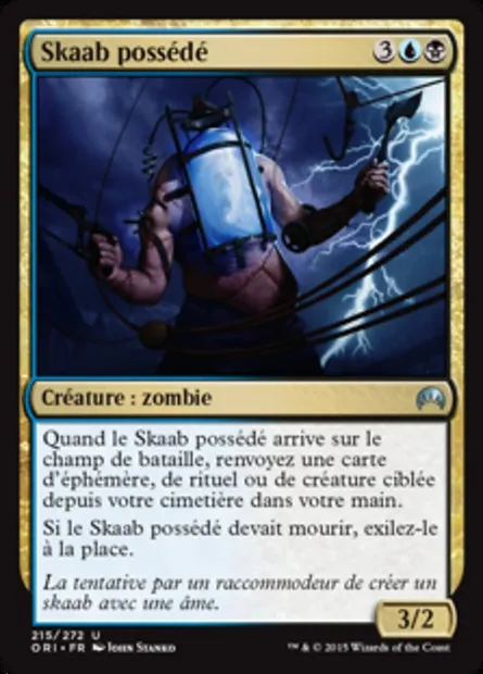 Skaab possédé, carte Magic ORI 215 — extension Magic Origines