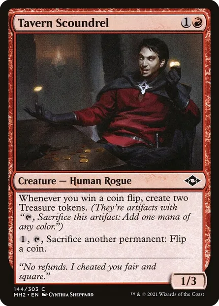 Tavern Scoundrel, Magic card MH2 144 — Modern Horizons 2 set