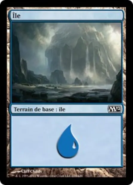 Île, carte Magic M12 235 — extension Magic 2012