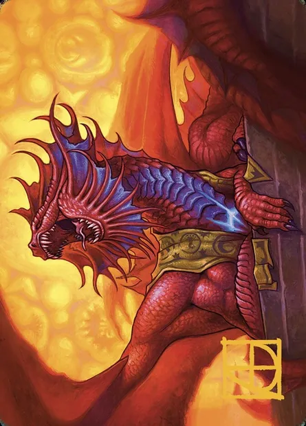 Niv-Mizzet, Guildpact // Niv-Mizzet, Guildpact, carte Magic AMKM 44 — extension Murders at Karlov Manor Art Series