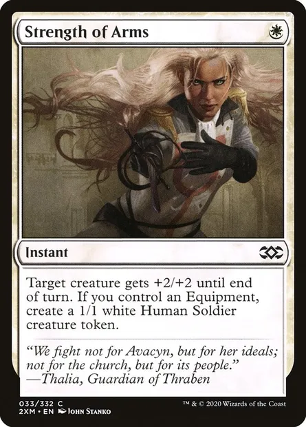 Strength of Arms, Magic card 2XM 33 — Double Masters set